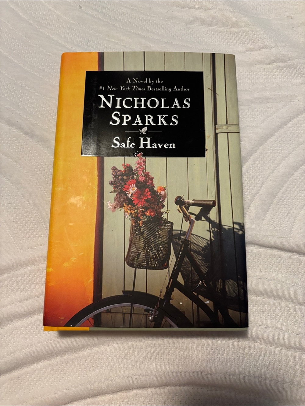 Safe Haven Hardcover Book - Yellow/Orange Cover